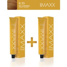 Maxx Deluxe 2'li Tüp Boya 60 ml 8.35 Bal Karameli