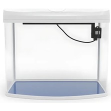 RS -580AB Beyaz Kapaklı Led Işıklı Komple Akvaryum 80 Lt