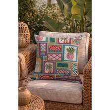 Evdek Çift Tarafı Baskılı Kırlent Kılıfı 6EOD17