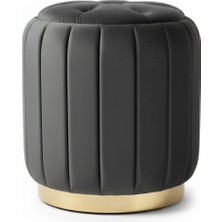 Arvia Home Arvia Altın Kapitone Puf