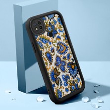 HONTINGA Xiaomi Redmi 9c ile Uyumlu Kılıfı Düşüme Önleyici Basitlik Anti Düşme Kamera Korumali Klasik Desenler Siyah Desen Yumuşak Silikon Telefon Kılıfı Kadın ve Erkek Için Uygundur K2-0214