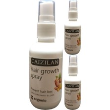Caizilan Hair Growth Spray 3 Adet Zencefil Özlü Saça Boyut Spreyi 50 ml