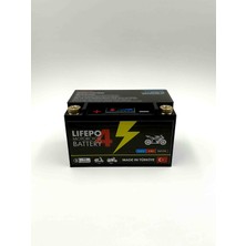 12V 6AH Motorsiklet Aküsü Lifepo4 Lithium Akü (150*85*95)