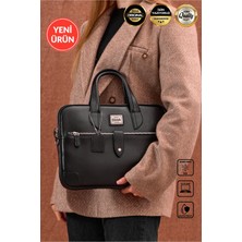 Vardo [ Isim Yazılabilir ] Apollonia '' 13-14 Inç Premium Tasarım Laptop ve Evrak Çantası