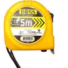 PremiumPort Şerit Metre 5X25MM, Hassas Ölçüm ve Dayanıklı Kullanım Için Ideal