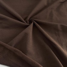 Kaf Kumaş Penye Şardonlu Iki Iplik Kumaş | Kahverengi