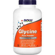 Now Foods Glycine Pure Powder 454G. │ Nervous System Support*