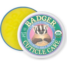 Badger %100 Organik Tırnak Eti Kremi Shea Yağı Narenciye Kokusu 21 ml Teneke Kutu