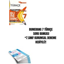 Karma Kitaplar Günay 7 Sınıf Bumerang Türkçe Etkinlikli Soru Bankası*7.sınıf Kurumsal Deneme Hediyeli!!