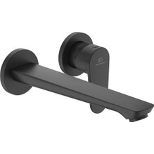 Ideal Standard Cerafine O Ankastre Lavabo Bataryası-Silk Black-Kıt2