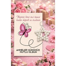 PremiumPort 10 Adet Inci Yıldız Anahtarlık Seti, Şık ve Zarif Hediye Seçeneği