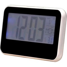 Sese Duyarlı Masa Saati Dijital Termometre Isı Sıcaklık Ölçer