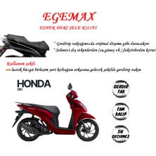Egemax Honda Dio Esnek Sele Kılıfı Deri Su Geçirmez