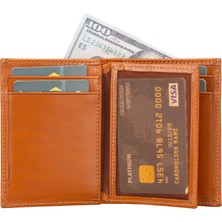 Gp Iguana Airmaka Airtag Uyumlu Deri Erkek Cüzdan RST2EF Taba