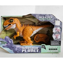 Yıldız Dükkan Uzaktan Kumandalı Pilli Oyuncak Dinozor Dinazor Sesli Işıklı
