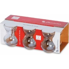 PremiumPort Dantel Desenli 145 cc Çay Bardağı 6'lı Set