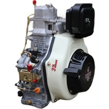 Goldmoto GM186FAE-G1A Dizel Motor 10 Hp Marşlı Krank Mili Konik Uzun