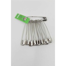 Single Sword Çengelli İğne Çengelli İğne 12 Adet Cengelli İğne-Orta Boy Kilitli İgne-Kilitli Emniyetli