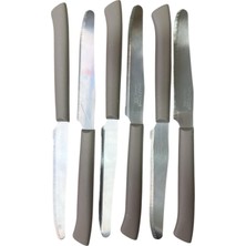 Marob Tırtıklı Meyve Bıçağı Gri 6'lı 22GY02