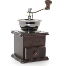 PremiumPort El Işçiliği Ahşap Kahve Değirmeni, Taze Öğütülmüş Kahve Keyfi