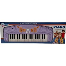 Mavi Su Dünyası 37 Tuşlu Piano Org Mor