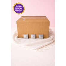 Belchocolate 1 Koli Gümüş Sargılı Sütlü Madlen Ikramlık Çikolata - 2 Kilo