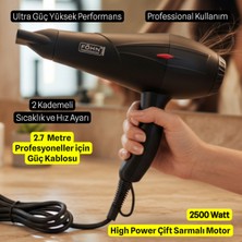 Allians Güçlü Profesyonel Saç Kurutma Makinesi, 2400W, Kullanışlı ve Dayanıklı