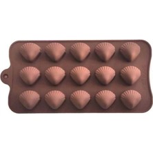 Epinox Pastry Çikolata Kalıbı - Silikon - Midye (Mıd-13)