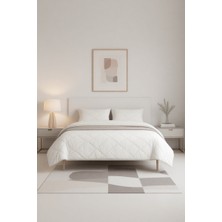 Mona Yatak Terletmeyen Nefes Alabilen Pamuk Yorgan Çift Kişilik 195X215 cm - Hafif 300 gr