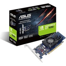 Erdo Asus GT1030-2G-BRK, 2gb, Gddr5, 64BIT, 1xhdmı, 1xdp, Gamıng Ekran Kartı