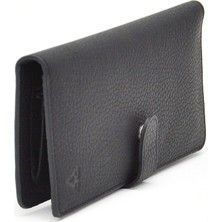 Rich Smith Unisex Portföy Kartlık Cüzdan 4230 Mat Siyah