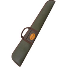 Lüks Tüfek Kılıfı - Savage - Cepli - Haki Deri - 51 Namlu