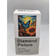 Duck Hoby 65X50 Boncuklu Taş Işleme Mozaik Elmas Goblen Tablo Resim Boncuk Puzzle Dıamond Paıntıng Hı Stone