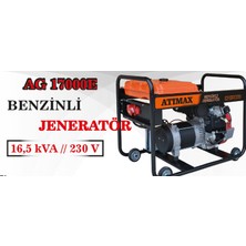 Atimax 16.5 Kva Monofaze Benzinli Jeneratör