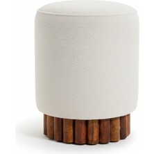 Arvia Home Arvia Bohem Puf Beyaz