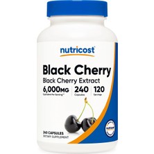 Nutricost Black Cherry Extract 6,000 Mg 240 Capsules