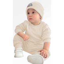 Loodus Süper Pamuk Bereli 3'lü Takım Bebek ve Çocuk Takımı