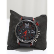 Luxon Collection Su Geçirmez Şık Tasarım Kırmızı Renk Unisex Kol Saat