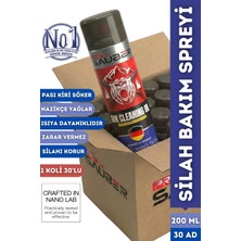 PROSAÜBER 30'lu Koli Profesyonel Tabanca Silah & Tüfek Bakım Spreyi - Temizleme Yağlama ve Uzun Süreli Koruma