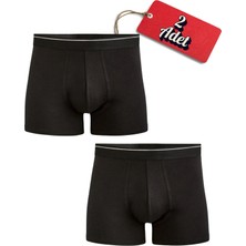 Cennetoğlu Erkek 2 Adet Likralı Boxer Özel  Ambalajlı Paket