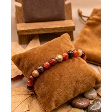 Sufi Tesbih Esans Ve Hediyelik Doğal Akik Taşı Bileklik - Stres Azaltıcı ve Enerji Dengeleyici Şık Doğal Taş Tasarım