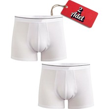 Cennetoğlu Erkek 2 Adet Likralı Boxer Özel  Ambalajlı Paket