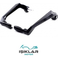 Hsb Sym Wolf 250 Manet Koruma Karbon Detaylı Siyah RENK-IMK228