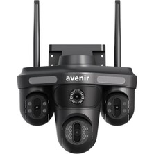 RMZTECH Avenir AV-S316 4 Kameralı 16MP 3 Ptz Dönebilen Wifi Sesli Kamera