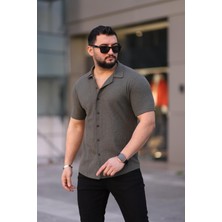 Kastrioti Modern Kesim Fitilli Gömlek