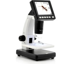 Zapex 5mp 500X Dijital LCD Ekranlı Mikroskop Sd Kart + Şarj Pili