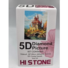 Duck Hoby 30X40 Boncuklu Taşlı Mozaik Elmas Goblen Pano Tablo Resim Puzzle Dıamond Paıntıng Hı Stone