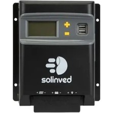 Solinved 40 A Mppt Şarj Kontrol Cihazı 40 A 12V-24V