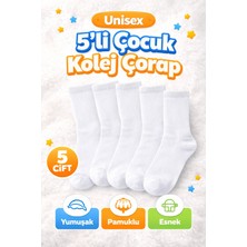 BGK Çorap Bgk Unisex 5'li Kolej Çocuk Çorap