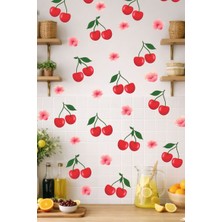 Aysha Tasarım Duvar Sticker - Meyve Desenli Duvar Sticker Seti